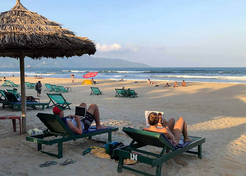 My Khe Beach - places to visit in da nang